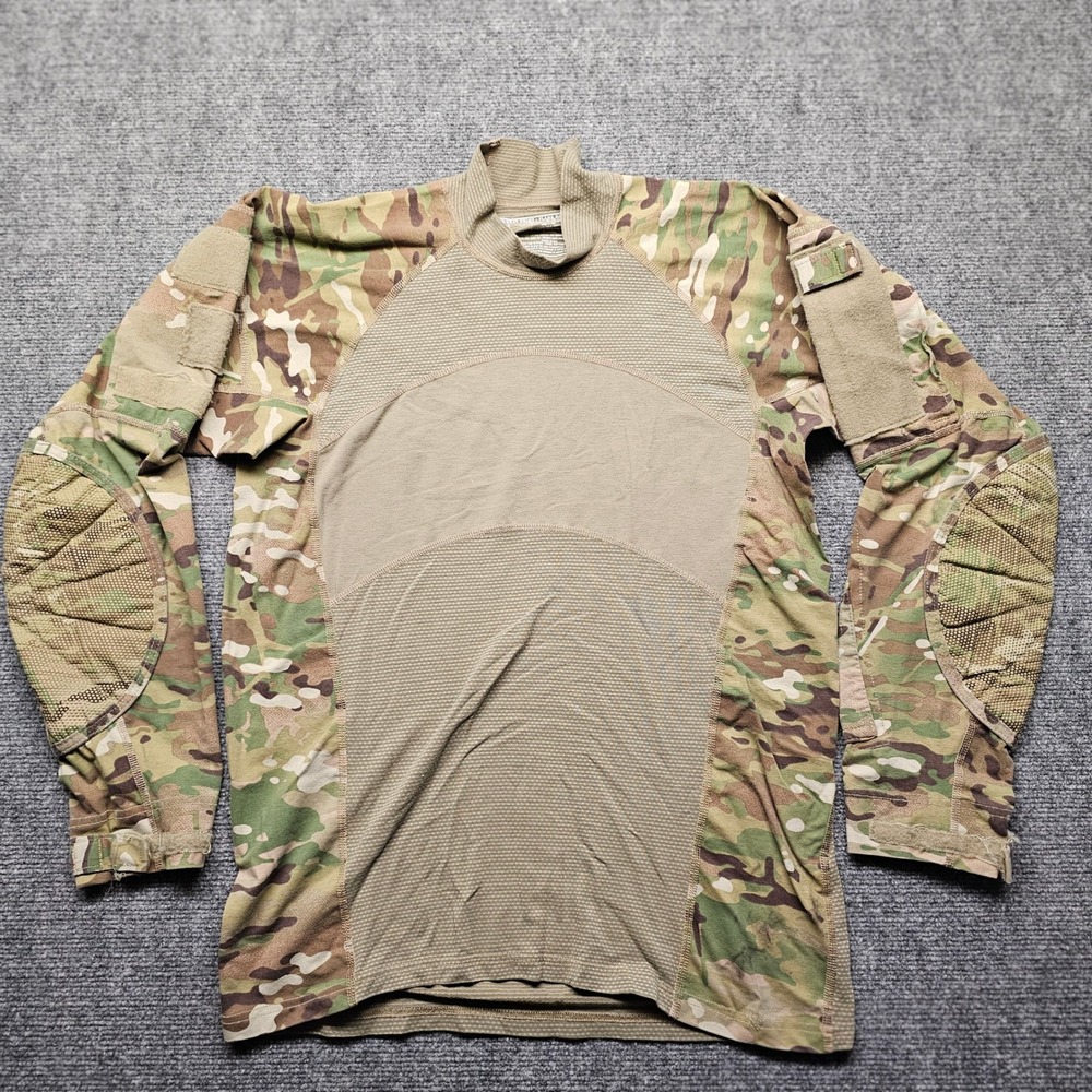 US Army Combat Shirt OCP Multicam Flame Resistant Team Soldier Medium W911QY-12